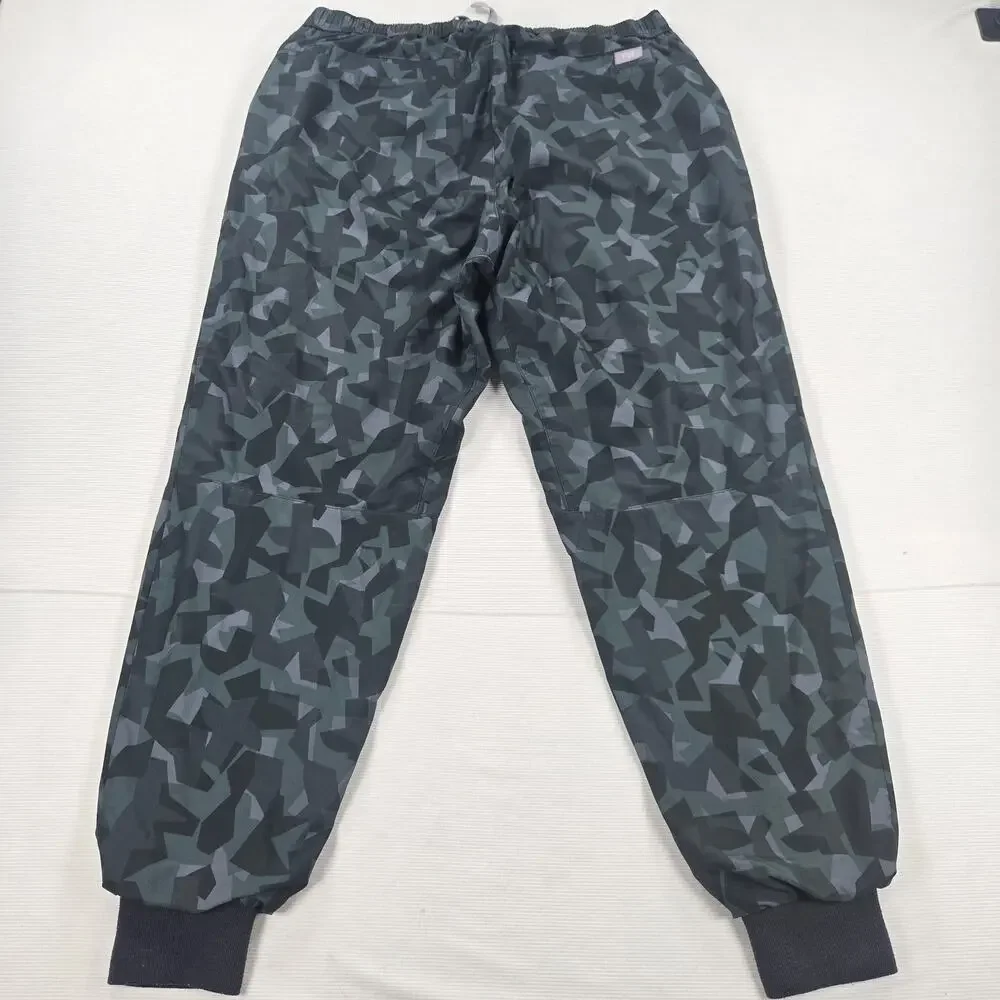 Figs Tansen Jogger Scrub Pants Limited Edition Geometric Bonsai Camo Size Large